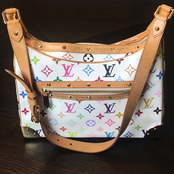 Louis Vuitton Handbags - Louis Vuitton, Boulogne Multicolored Bag,Murakami